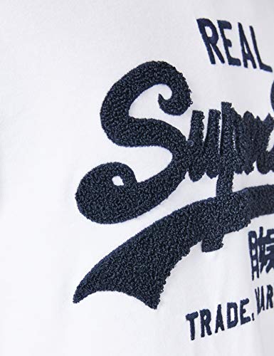 Superdry M6010459A Camiseta, Óptica, S para Hombre