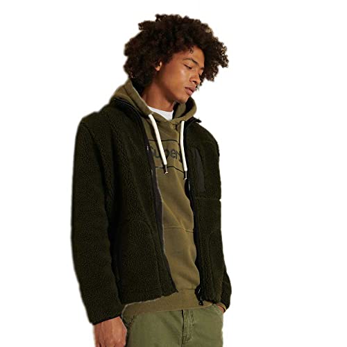 Superdry Sherpa Workwear-Chaqueta, Surplus Goods Olive, M para Hombre