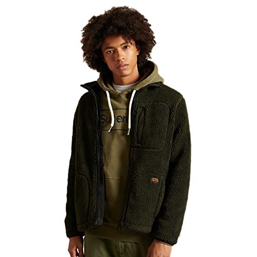 Superdry Sherpa Workwear-Chaqueta, Surplus Goods Olive, M para Hombre