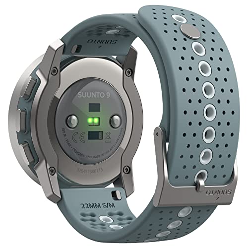 Suunto 9 Peak Reloj deportivo GPS con batería de larga duración y medición de frecuencia cardiaca en la muñeca