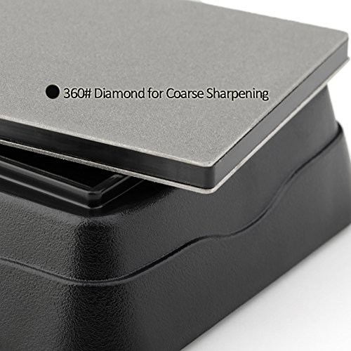 Taidea t0831d 360/600 Grit Diamond Sharpening Stone/Double-Sided by Taidea