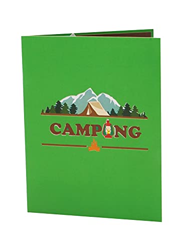 Tarjeta de camping 3D H28AMZ