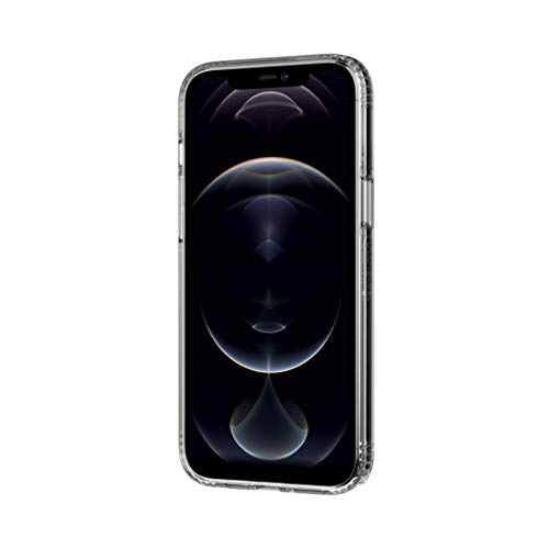 tech21 EVO Clear - Carcasa para Apple iPhone 12 Pro MAX 5G (antigérmenes, protección contra caídas de 3 Metros)