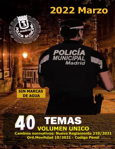 Temario Policia Municipal Madrid
