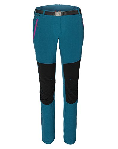 Ternua Upright W Pantalones, Mujer, Azul (Arctic Dark), L