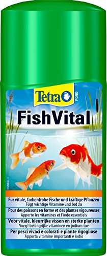 Tetra Pond FishVital 250 ml - Peces vivaces y coloridos y plantas vigorosas