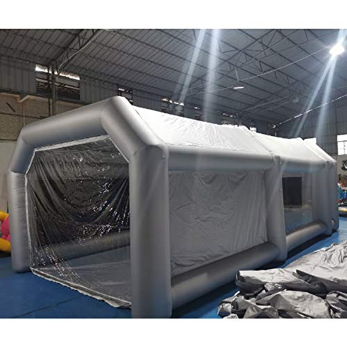 TFCFL Cabina de pulverización inflable para coche, tienda de campaña para fiestas, camping, tienda de aire (sin secador) (4 x 2,5 x 2,2 m)