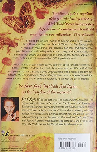 The Encyclopedia of Magickal Ingredients: A Wiccan Guide to Spellcasting