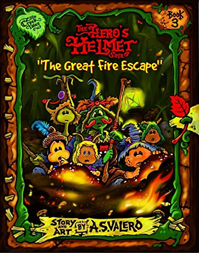 The Hero's Helmet Saga (book 3): The Great Fire Escape (English Edition)
