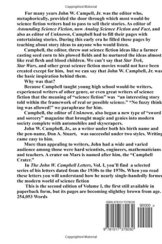 The John W. Campbell, Jr. Letters: Volume 1 (The John W. Campbell Letters)