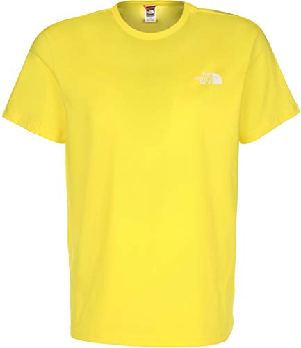 The North Face M S/S Simple Dome Te TNF Lemon tee, Hombre, S