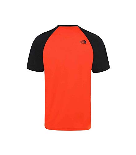 The North Face M Tanken Raglan Camiseta, Hombre, Acrylic Orange/, XL
