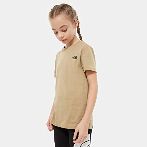 The North Face Y SS Simple Dome tee Kelp Tan, Unisex Adulto, XL