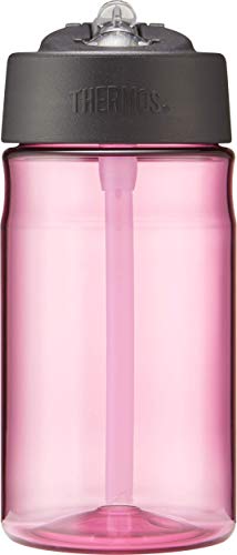 THERMOS Botella Termo Ingesta Hidratación con Paja - Rosa (355 ml)