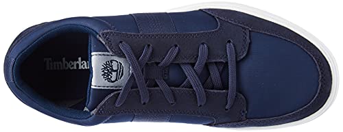 Timberland Davis Square F/L Oxford Sneaker Basic Zapatillas para Hombre, Azul (Navy Nubuck), 43 EU