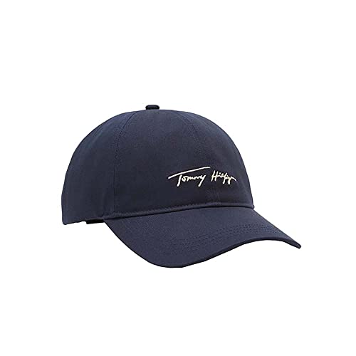 Tommy Hilfiger Iconic Signature Cap Gorra de bisbol, Desert Sky, Talla única para Mujer