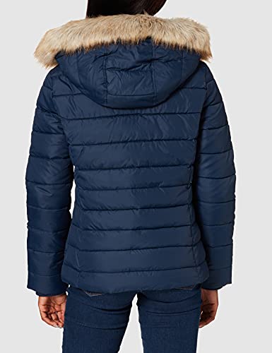 Tommy Jeans Tjw Essential-Chaqueta con Capucha, Twilight Navy, M para Mujer