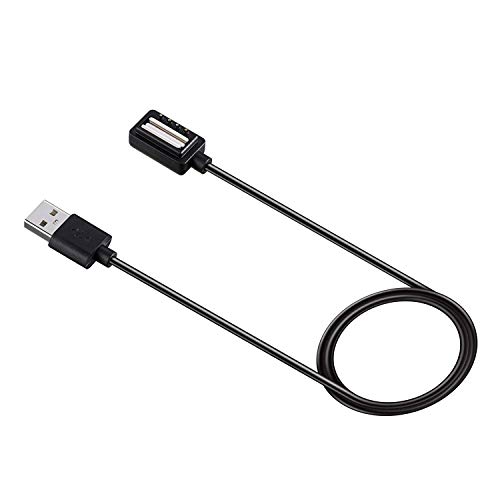 TOOGOO Cable De Potencia De Carga USB Magnético para Suunto 9/ Spartan Ultra/Spartan Ultra HR/Spartan Sport/Spartan Sport HR (3.3 Pies / 100 Cm)