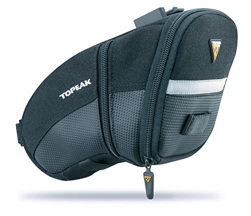 Topeak Aero Wedge Pack - QuickClick Mounting One Color, L by Topeak