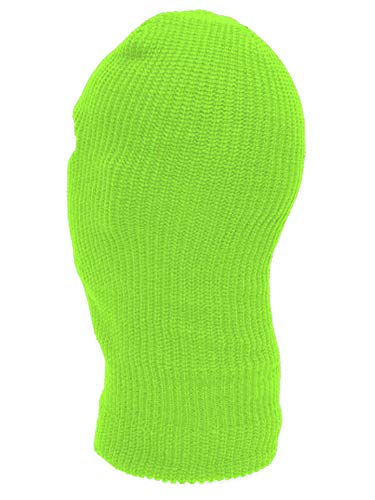 TopHeadwear Pasamontañas de esquí, 3 agujeros (más colores) verde verde neón