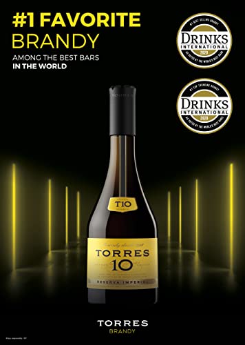 TORRES BRANDY 10, Brandy, 70 cl - 700 ml