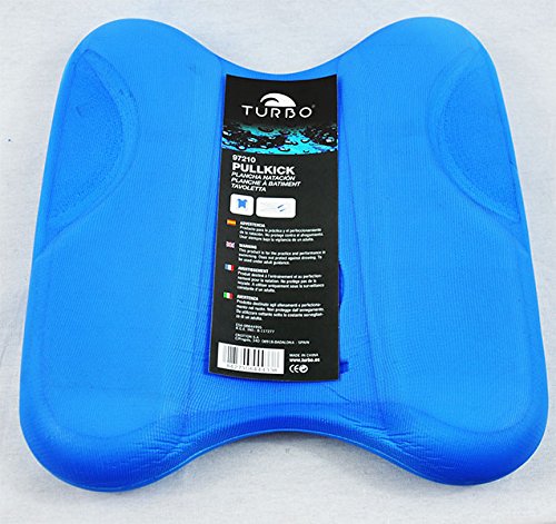 Turbo Kick Pull - Tabla de natación, Color Azul