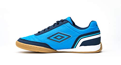 Umbro Futsal Street V, Zapatillas Hombre, Azul (Ibiza Blue/Dark Navy/White Gz9), 44 EU