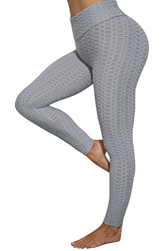 UMIPUBO Mallas Pantalones Deportivos Leggings Mujer Yoga de Alta Cintura Elásticos y Transpirables para Yoga Running Fitness Leggings Reductores Adelgazantes Mallas Fitness Push Up para Deporte