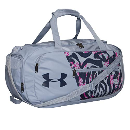 Under Armour Undeniable Duffle 4.0 Gym Bag, Washed Blue (420)/Midnight Navy, Small