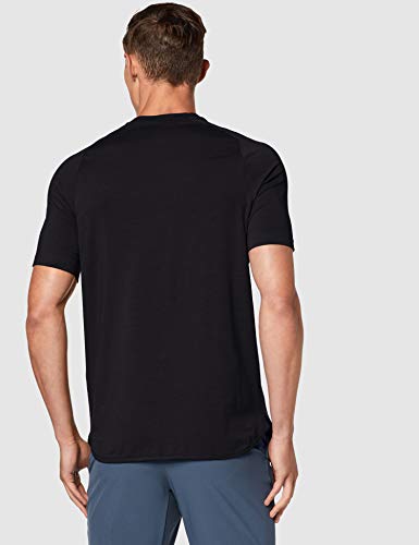 Under Armour Unstoppable Move tee Camisa Manga Corta, Hombre, Negro, XL