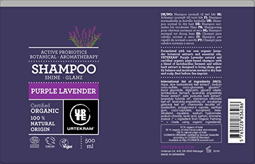 Urtekram - Purple Lavender Champú BIO, 500 ml