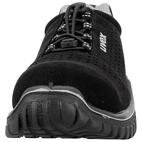 Uvex Motion Style - Zapato de Seguridad S1 SRC ESD - Negro, Talla:45