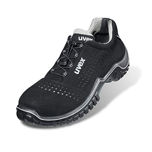 Uvex Motion Style - Zapato de Seguridad S1 SRC ESD - Negro, Talla:45