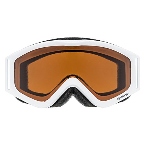 Uvex Speedy Pro Gafas de esquí, Niños, Blanco-Blanco, Talla 2