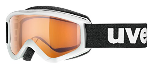 Uvex Speedy Pro Gafas de esquí, Niños, Blanco-Blanco, Talla 2