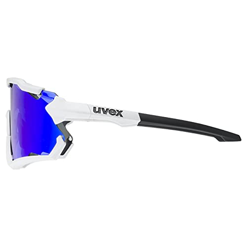 Uvex Sportstyle 228 Set Gafas de Deporte, Adultos Unisex, White Mat/Blue, One Size