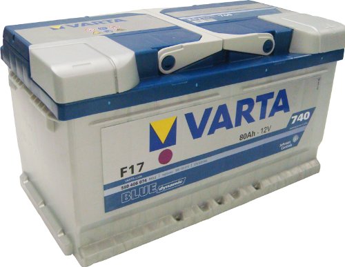 Varta F17 Blue Dynamic - Batería de arranque, 58380 , 12V, 80 Ah, 740 A
