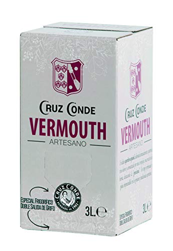 Vermouth Rojo Artesano Cruz Conde 15º Box 3 Litros