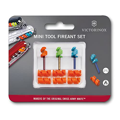 Victorinox FireAnt - Kit de iniciador de fuego unisex para adultos, de acero, multicolor, 120 mm