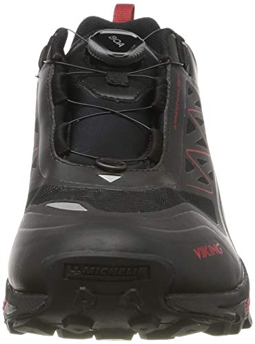 Viking Anaconda Light Boa GTX, Zapatos de Low Rise Senderismo Unisex Adulto, Negro (Black/Silver 246), 41 EU
