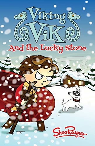 Viking Vik and the Lucky Stone: Will Vik freeze to death in a snowstorm or can his dog, Flek, Save him? (English Edition)