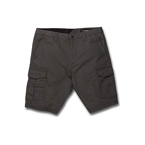 Volcom Miter II Cargo Short Pantalón Corto, Hombre, Dark Grey, 34