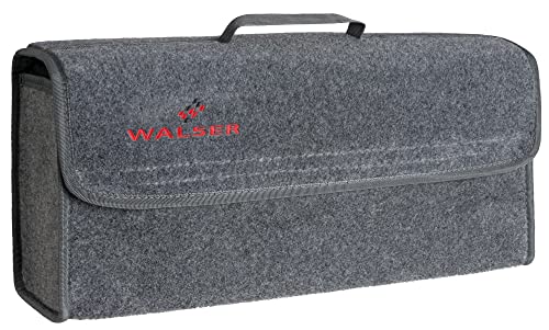 WALSER Bolsa de maletero, Bolsa de herramientas tamaño L, organizador de maletero de fieltro de aguja, bolsa de herramientas de maletero 22x16x50 cm