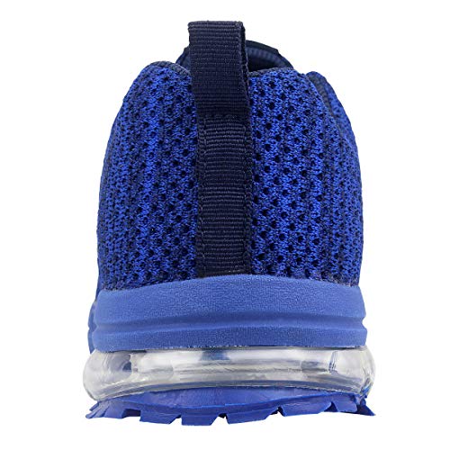 Wealsex Zapatos para Correr En Montaña Asfalto Aire Libre Deportes Zapatillas De Running para Hombre (43, Azul)