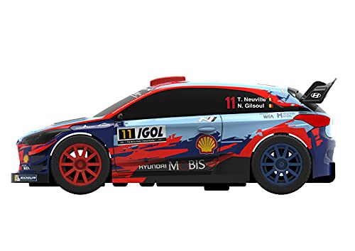 WRC - Hyundai Neuville. Coche de Slot Escala 1:43. con Luces. 91211