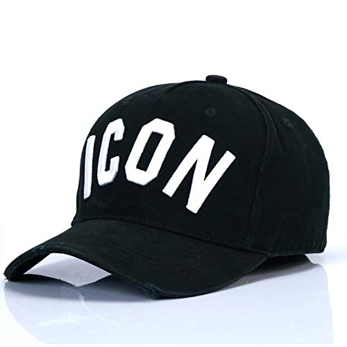 XIAOSO Icon - Gorra de béisbol para hombre y mujer, de algodón