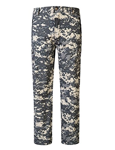 YFNT Táctico Militar Pantalones Softshell Hombres Impermeable Al Aire Libre Pantalón