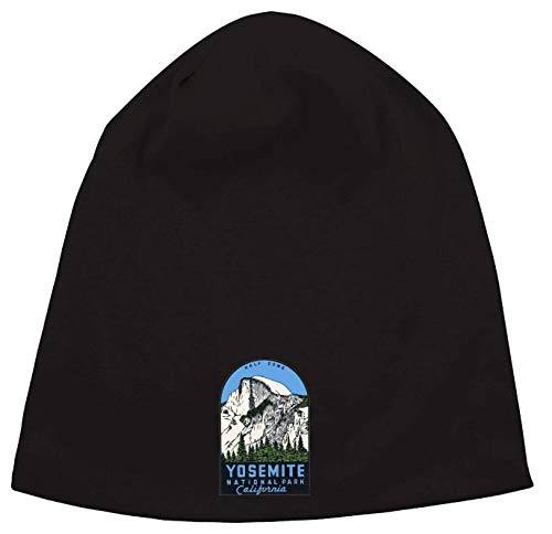 Yosemite National Park California Half Dome Rock Jersey Beanie Hat Gorra Fina Holgada Unisex One Size