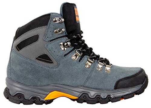 Zapatillas de Senderismo Zapatos para Caminar Botas de Monta–a Montana Hombre GUGGEN MOUNTAIN M008v2, Color Gris, EU 43