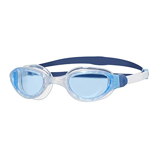 Zoggs Phantom 2.0 Gafas de natación, Unisex Adulto, Blanco/Azul/Tinte, Talla única